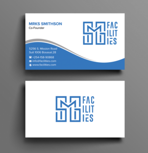 Business Card Design by sadikul islam for SMG  | Design: #28164548