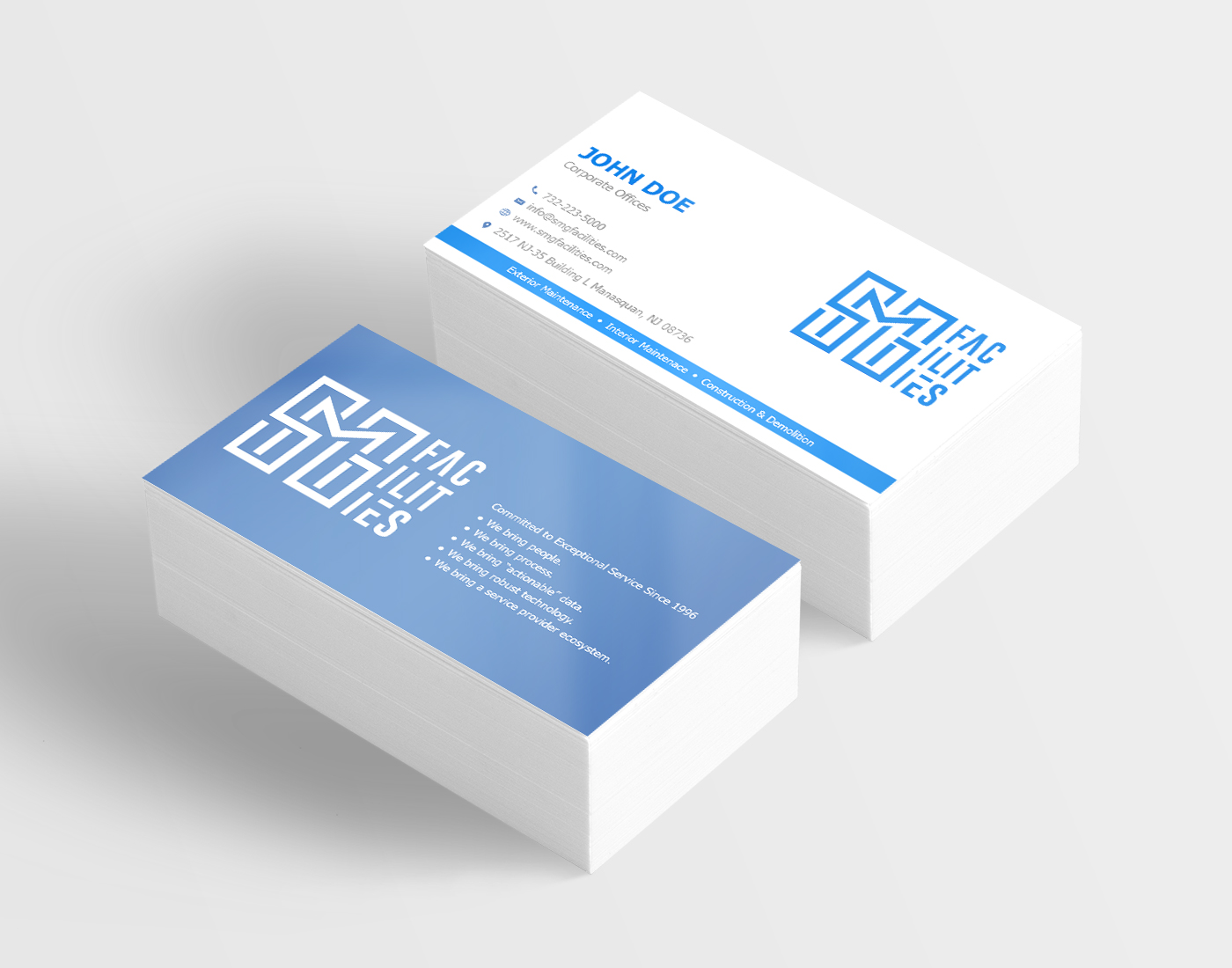 Business Card Design by ubaidomar for SMG  | Design #28170008