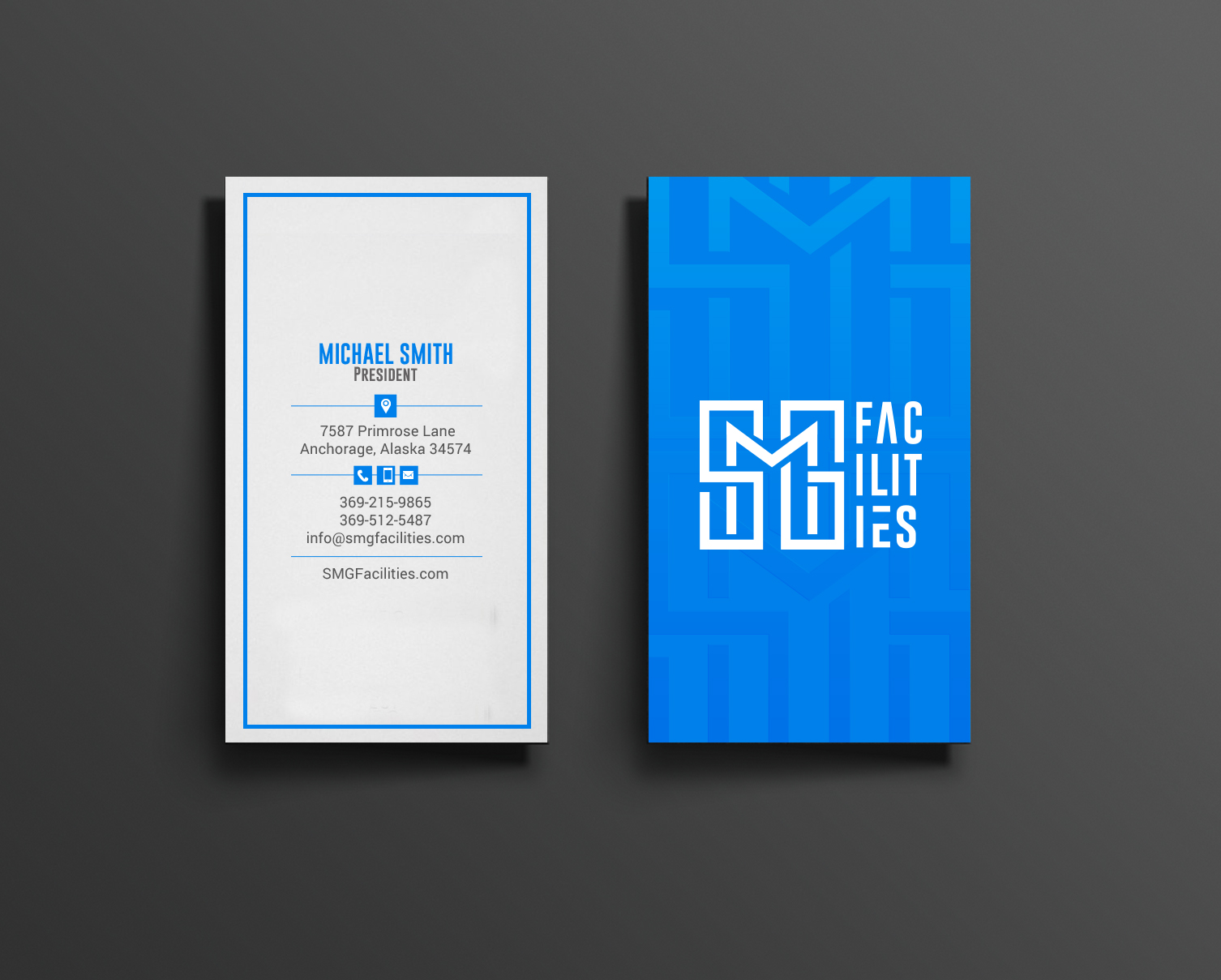 Diseño de Tarjeta de Presentación por chandrayaan.creative para SMG  | Diseño #28160014