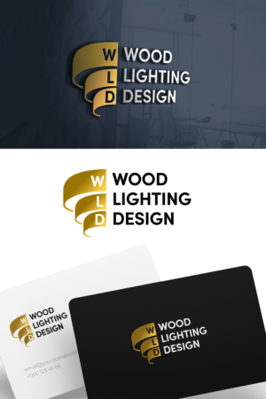 Logo Design by designbysy for Wood Lighting Design | Design: #28159557
