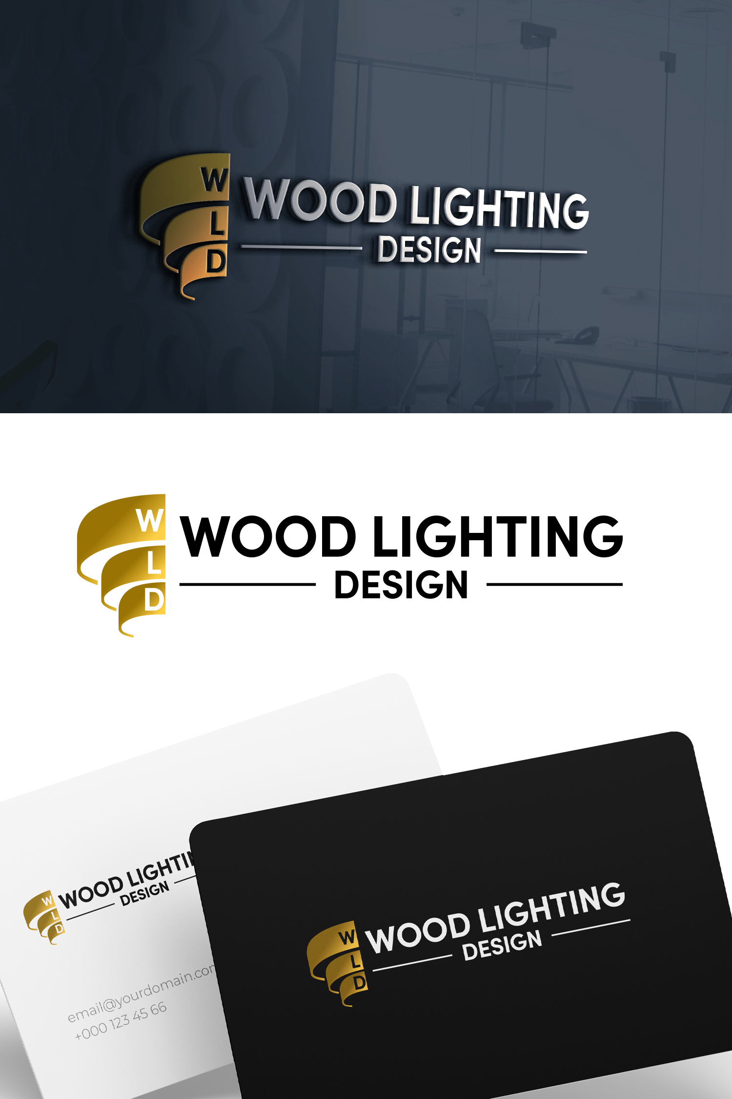 Logo Design by designbysy for Wood Lighting Design | Design #28159559