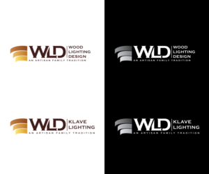 Logo Design by step forward 2 for Wood Lighting Design | Design: #28172032