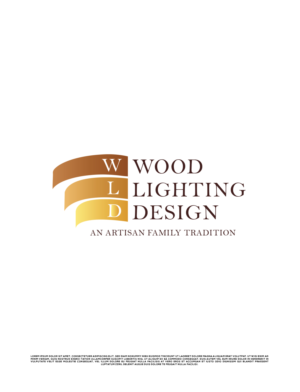 Logo-Design von Amelia 25 für Wood Lighting Design | Design: #28152985