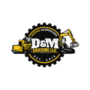 D & M GRADING LLC. | Diseño de Logo por PsyPen
