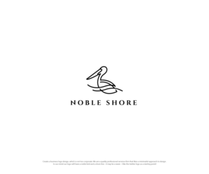 Noble Shore | Diseño de Logo por ecorokerz
