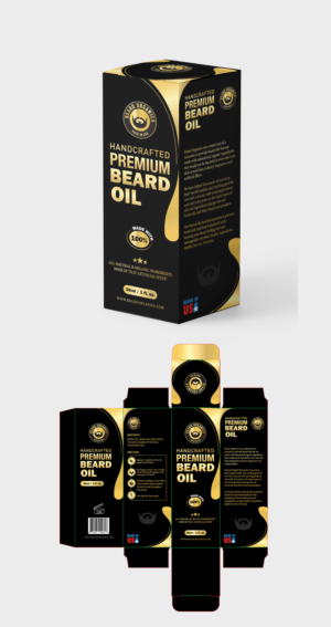 Packaging Design by Sushanta_Halder for Beard Organics LLC | Design: #28155076
