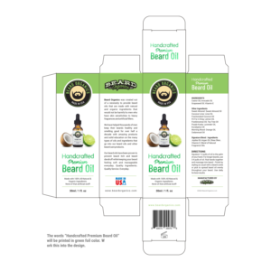 Packaging Design by saurabhjoshi for Beard Organics LLC | Design: #28154146