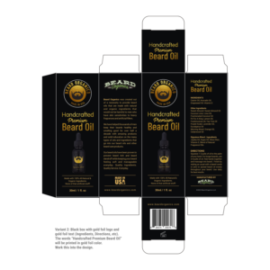 Packaging Design by saurabhjoshi for Beard Organics LLC | Design: #28154233