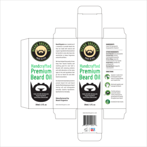 Packaging Design by saurabhjoshi for Beard Organics LLC | Design: #28168113