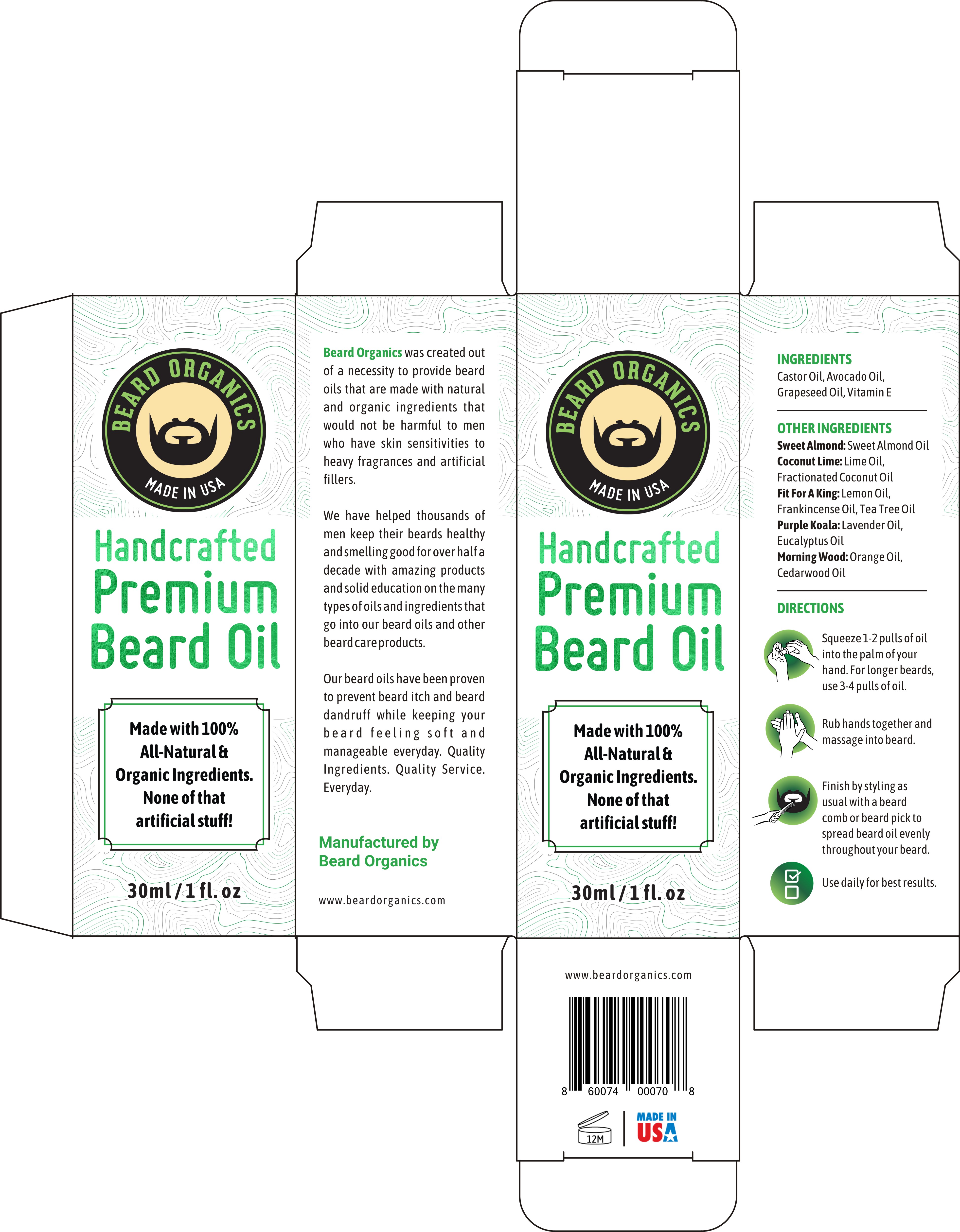 Packaging Design by saurabhjoshi for Beard Organics LLC | Design #28178673