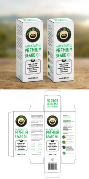 Packaging Design by saurabhjoshi for Beard Organics LLC | Design: #28202465