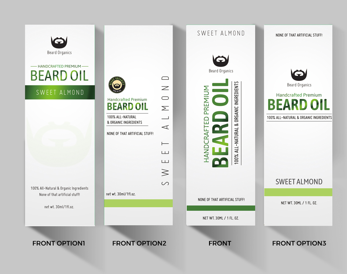 Packaging Design by rug for Beard Organics LLC | Design #28175047
