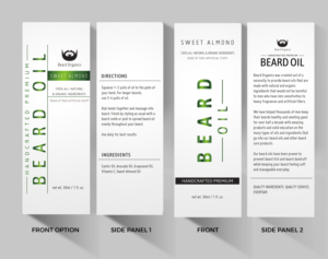 Packaging Design by rug for Beard Organics LLC | Design: #28175048