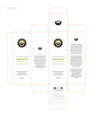 Packaging Design by Abdulmumin Imam for Beard Organics LLC | Design: #28176566