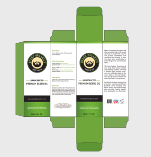 Packaging Design by RAMDHONU for Beard Organics LLC | Design: #28154959