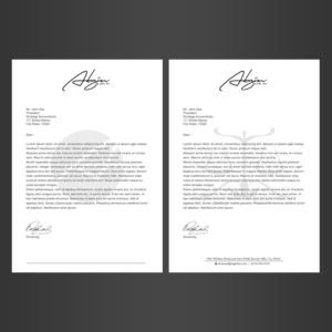 Letterhead Design by Designers Hub for this project | Design: #28157077