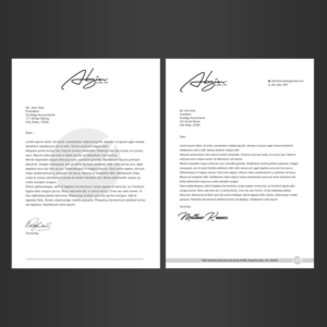 Letterhead Design by Designers Hub for this project | Design: #28157661