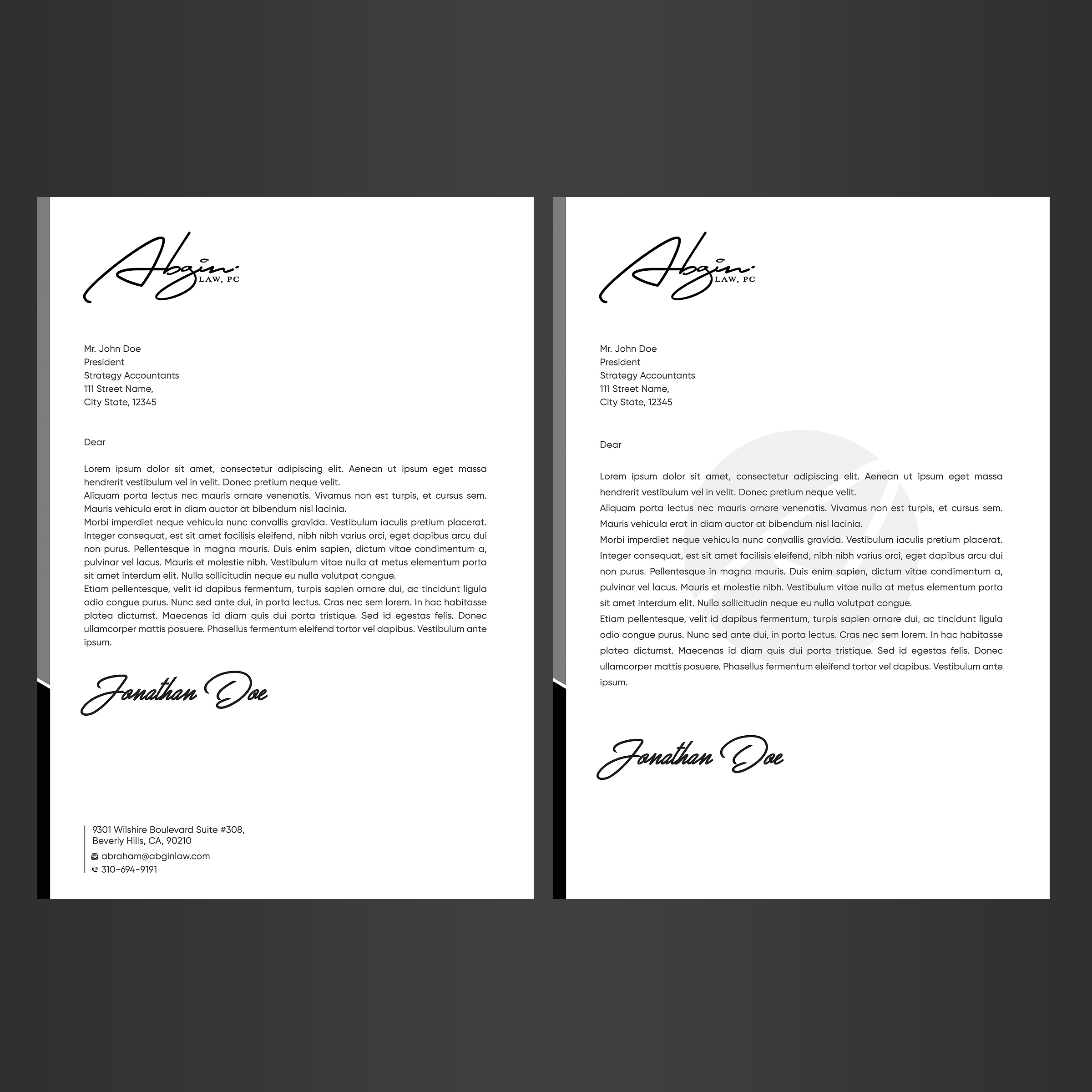 Briefkopf-Design von Designers Hub für dieses Projekt | Design #28157662