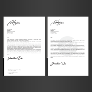 Letterhead Design by Designers Hub for this project | Design: #28157662