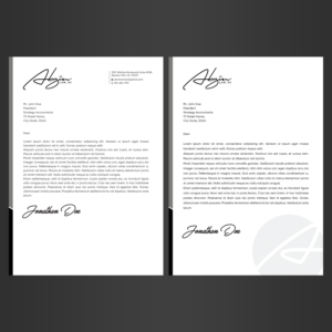 Letterhead Design by Designers Hub for this project | Design: #28163367
