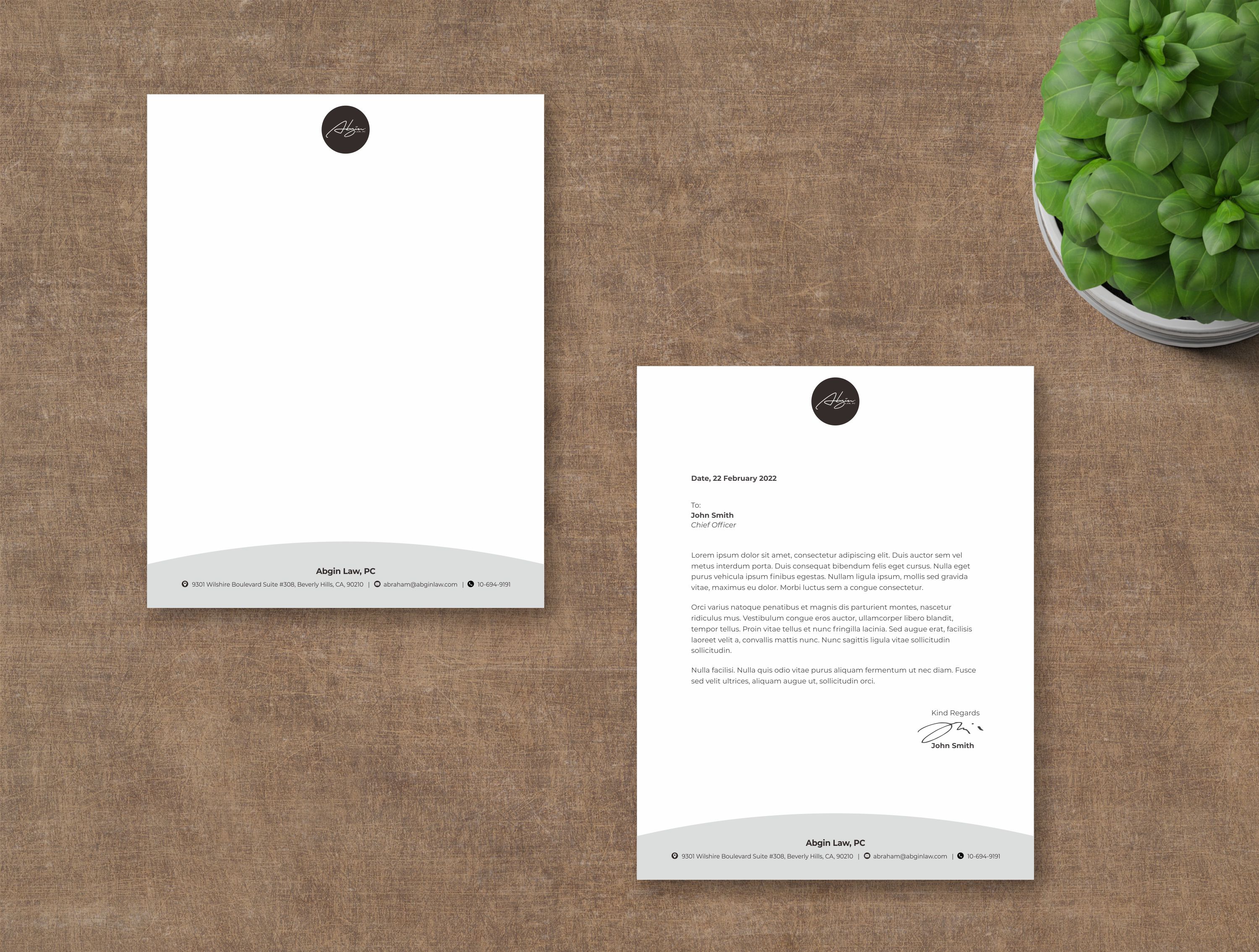 Diseño de Membrete por nng para este proyecto | Diseño #28158669