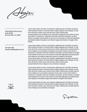 Letterhead Design by JK18