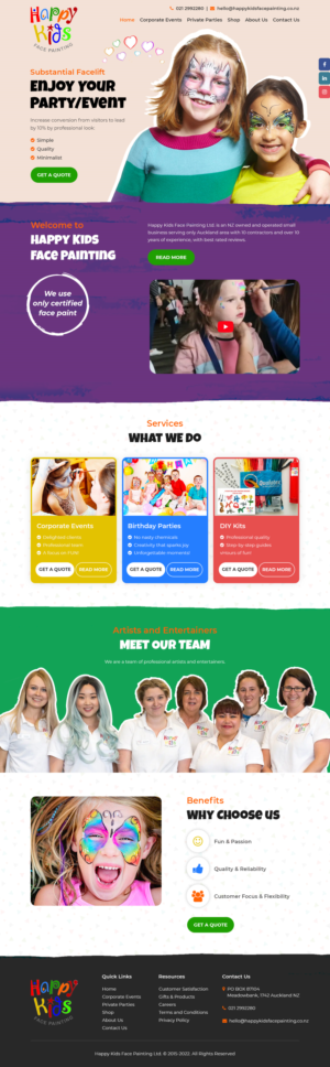 Web-Design von Starlyn DS für Smart River Consulting Ltd. | Design #28197758