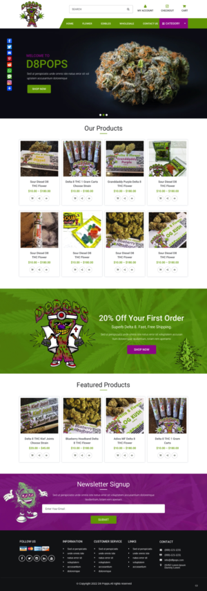 Web Design by pb for this project | Design: #28163445