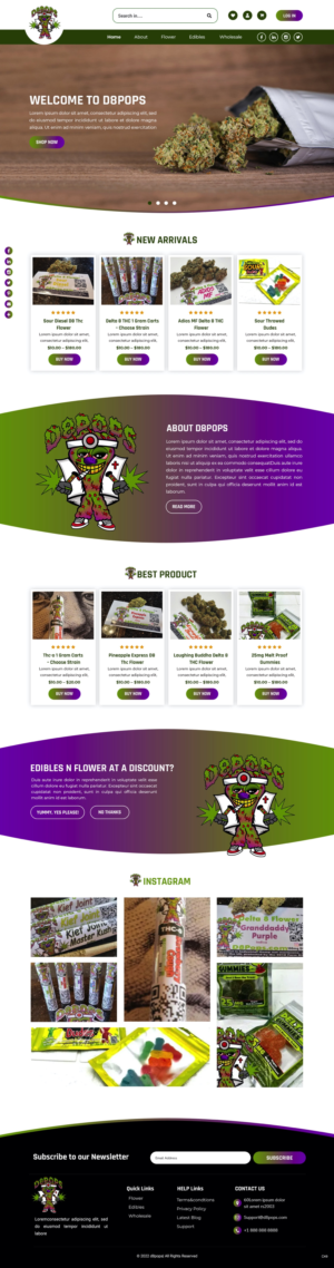 Web Design by pb for this project | Design: #28169375
