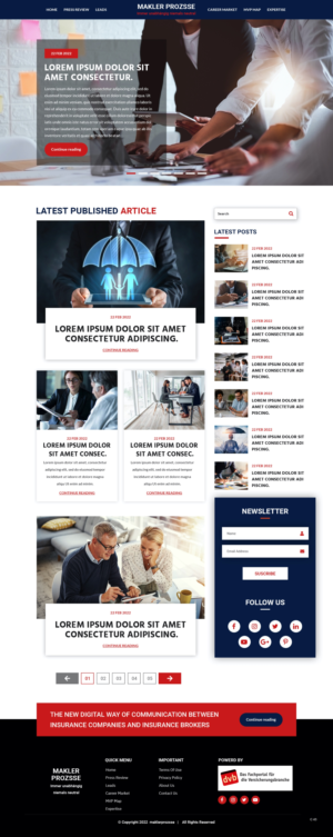Web Design by pb for this project | Design #28163476