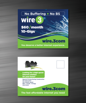 Diseño de Flyer por Sergio Coelho para Wire 3 LLC | Diseño: #28168216