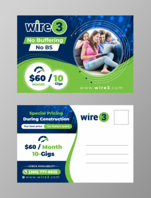 Flyer-Design von KreativeMadz für Wire 3 LLC | Design: #28160923