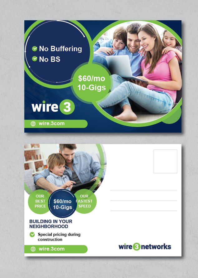Flyer Design by alex989 for Wire 3 LLC | Design #28161709