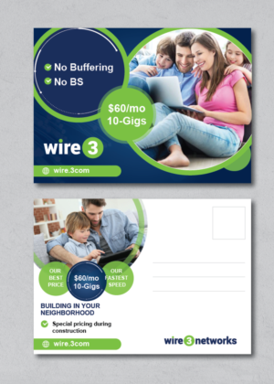Flyer Design by alex989 for Wire 3 LLC | Design: #28161709