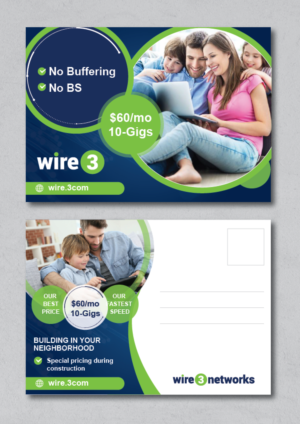 Flyer Design by alex989 for Wire 3 LLC | Design: #28161710