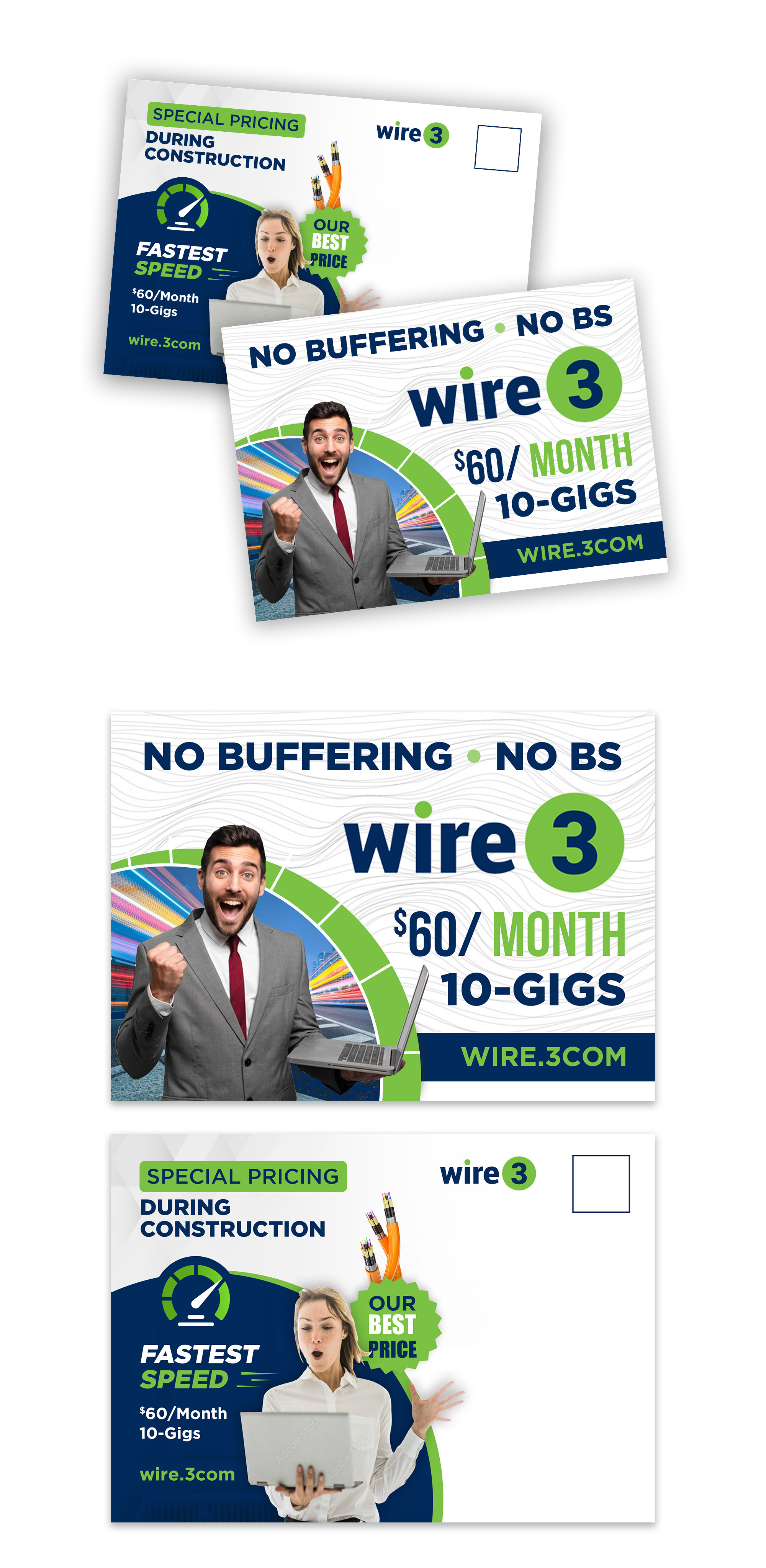 Diseño de Flyer por debdesign para Wire 3 LLC | Diseño #28160937