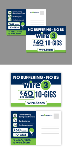 Flyer Design by debdesign for Wire 3 LLC | Design: #28161258