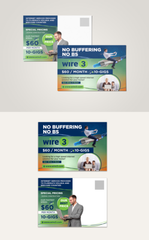Diseño de Flyer por debdesign para Wire 3 LLC | Diseño: #28161437