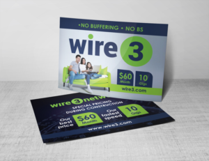 Diseño de Flyer por Deziners Zone para Wire 3 LLC | Diseño: #28162093