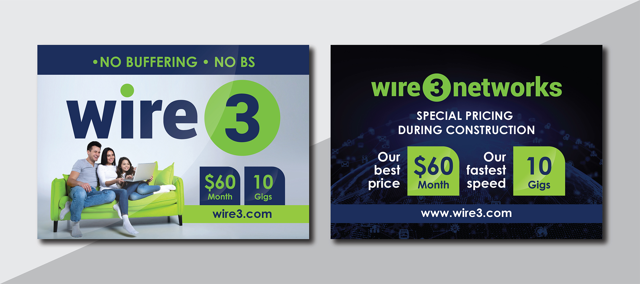 Diseño de Flyer por Deziners Zone para Wire 3 LLC | Diseño #28162100