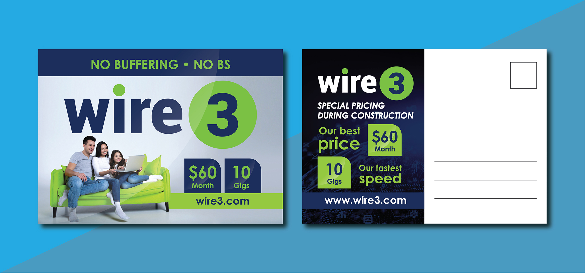 Diseño de Flyer por Deziners Zone para Wire 3 LLC | Diseño #28162367