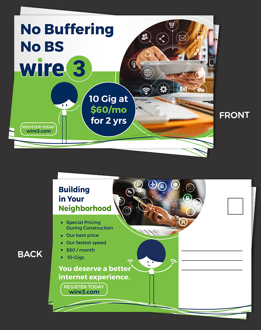 Flyer Design by rug for Wire 3 LLC | Design #28172587