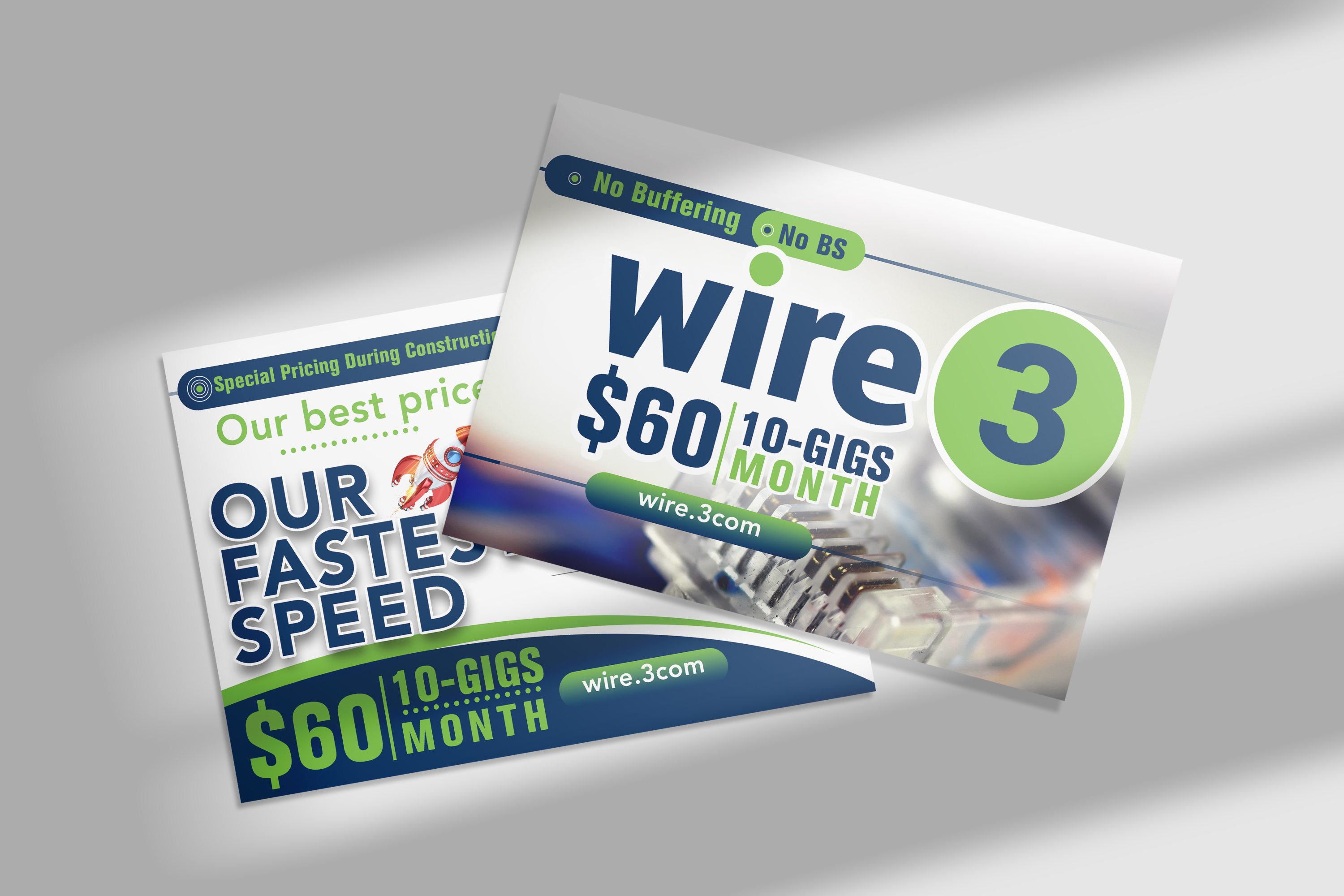 Diseño de Flyer por Black Machine Grafx para Wire 3 LLC | Diseño #28168764