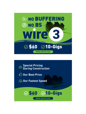 Flyer Design by Benson M. for Wire 3 LLC | Design: #28191443