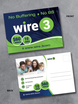 Flyer-Design von innovative earth für Wire 3 LLC | Design: #28161389