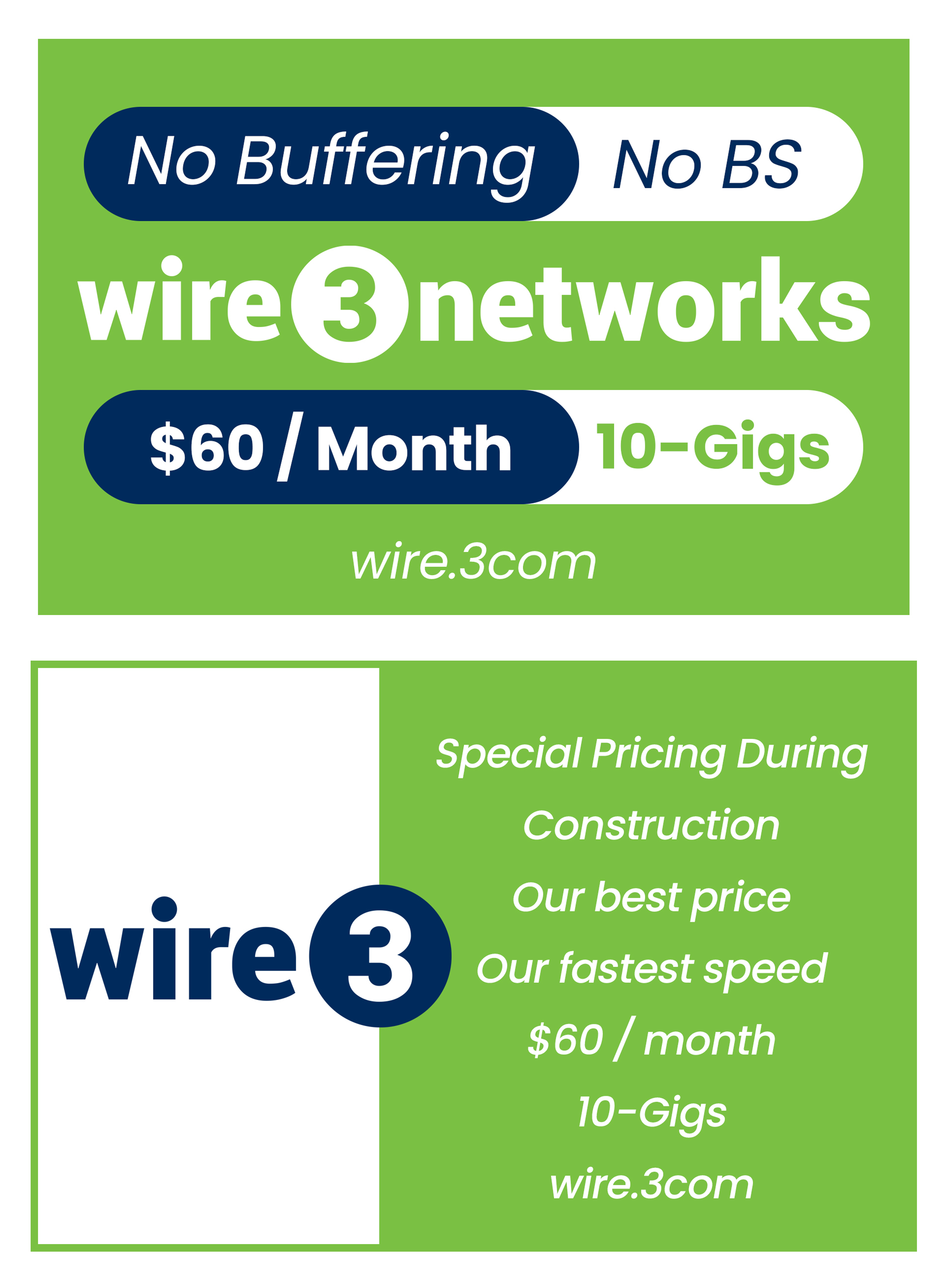 Flyer Design by aj for Wire 3 LLC | Design #28184062