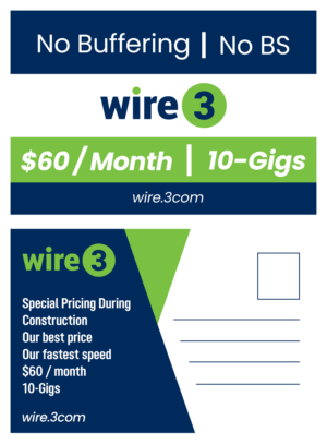 Flyer-Design von aj für Wire 3 LLC | Design: #28184259