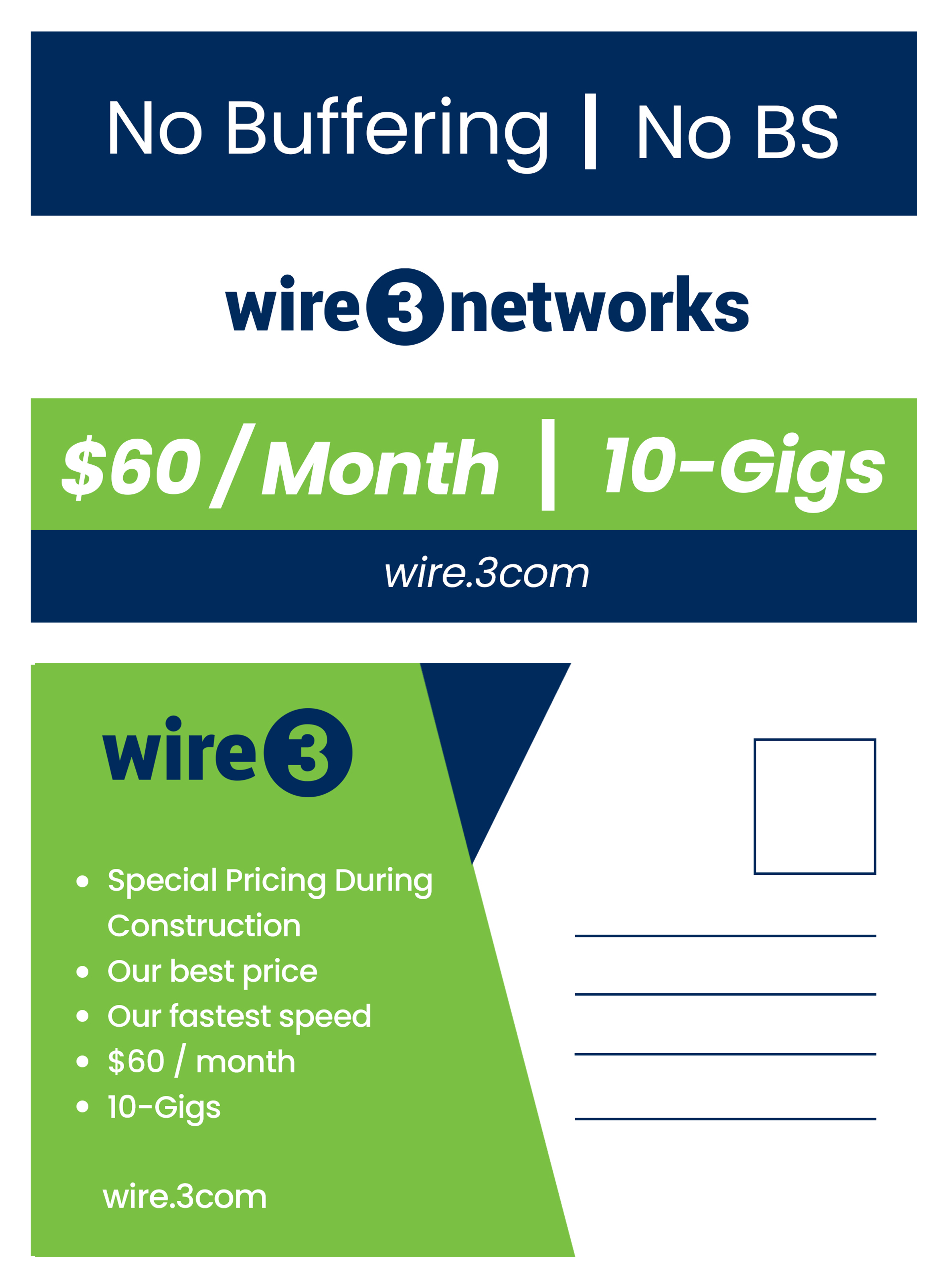Flyer-Design von aj für Wire 3 LLC | Design #28184322