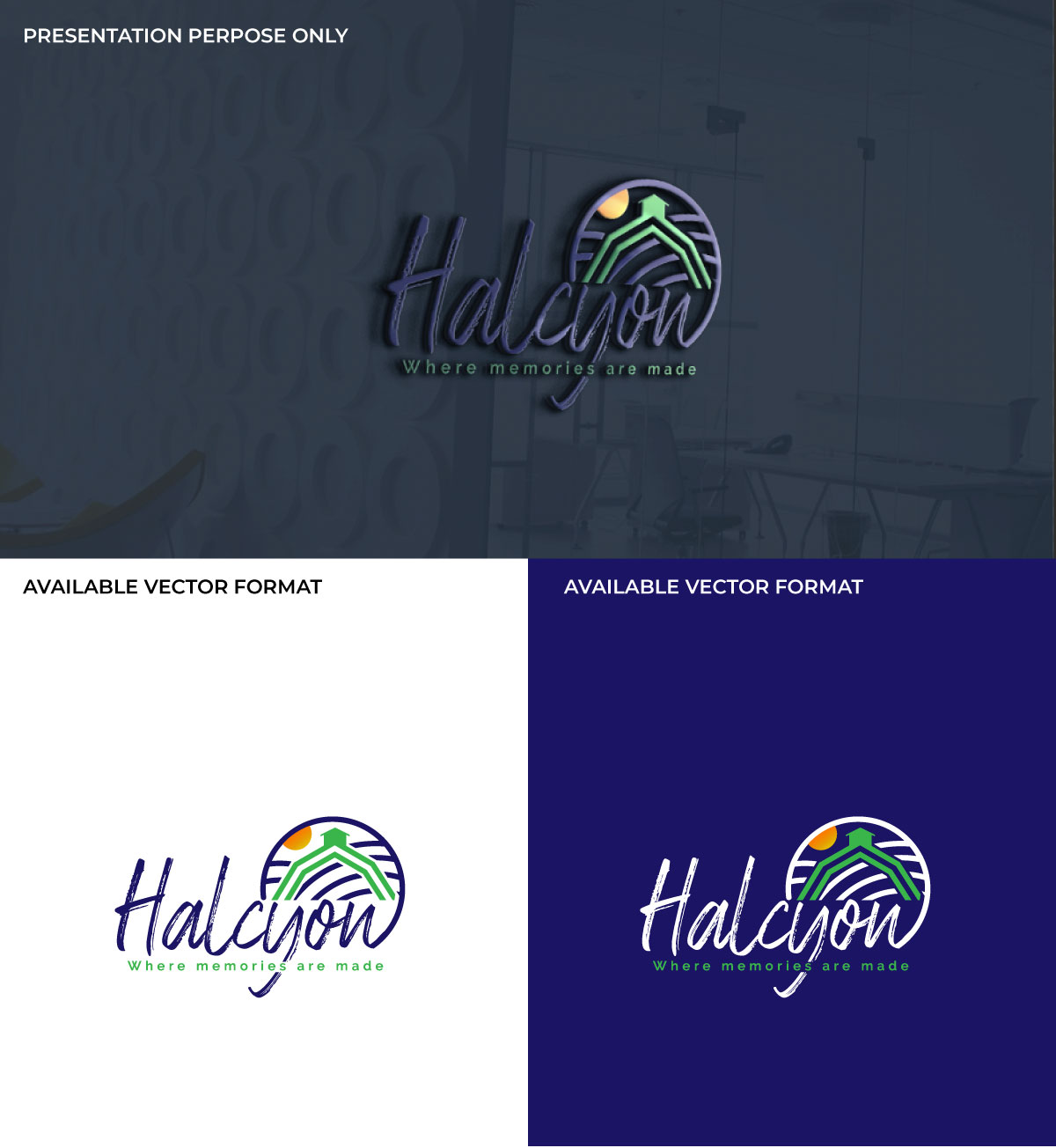 Logo Design by RS_Design for Halcyon Watson LLC | Design #28159705
