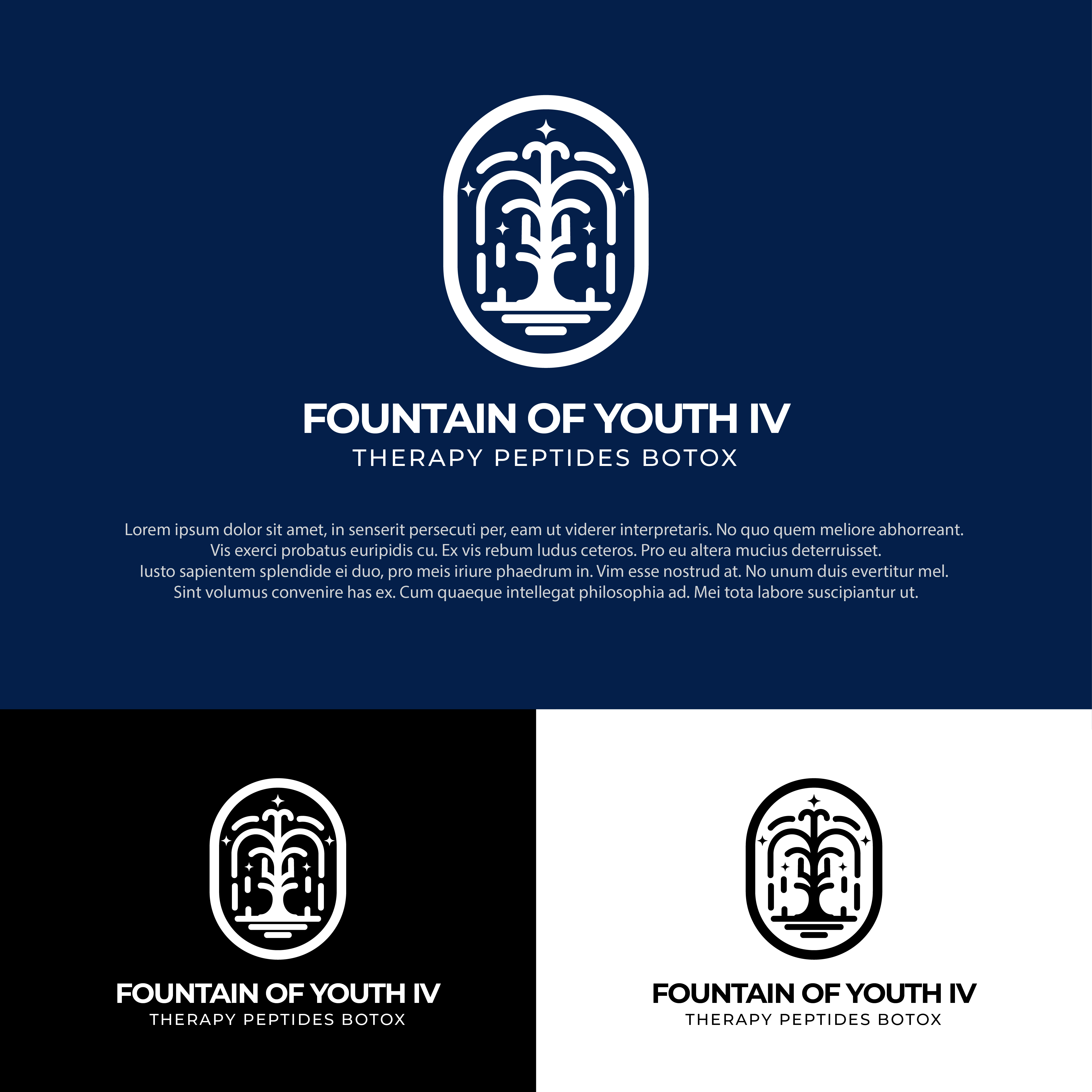 Logo Design by farady for Fountain of Youth | Design #28265192
